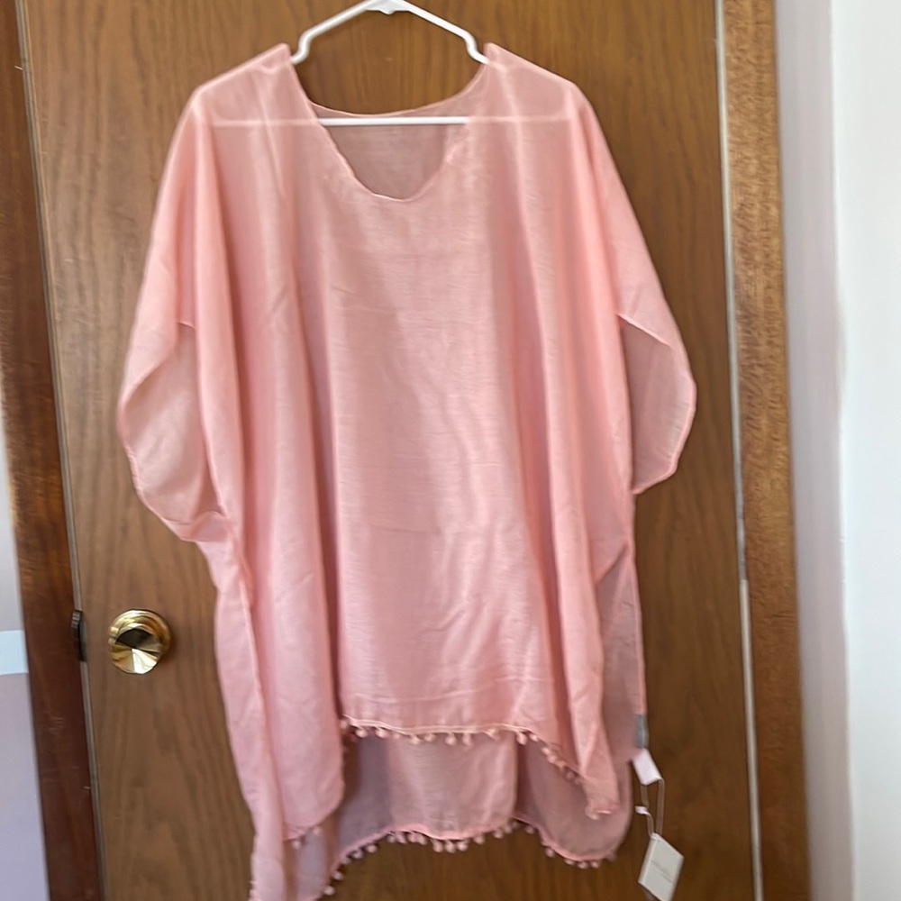 NWT Swimwear bride cover up tunic.